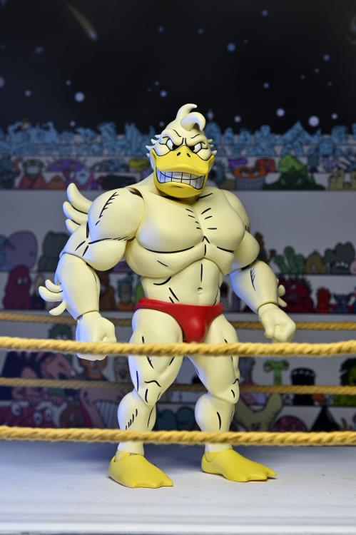 Teenage Mutant Ninja Turtles Adventures Stump Wrestling Ace Duck (Archie Comics) Action Figure Gallery Image 3