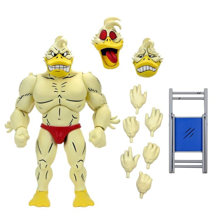 Teenage Mutant Ninja Turtles Adventures Stump Wrestling Ace Duck (Archie Comics) Action Figure Gallery Image 9