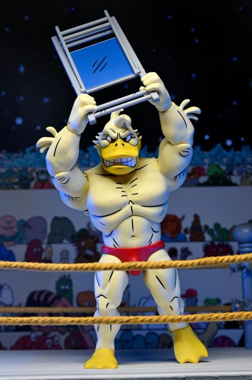 Teenage Mutant Ninja Turtles Adventures Stump Wrestling Ace Duck (Archie Comics) Action Figure Gallery Image 4