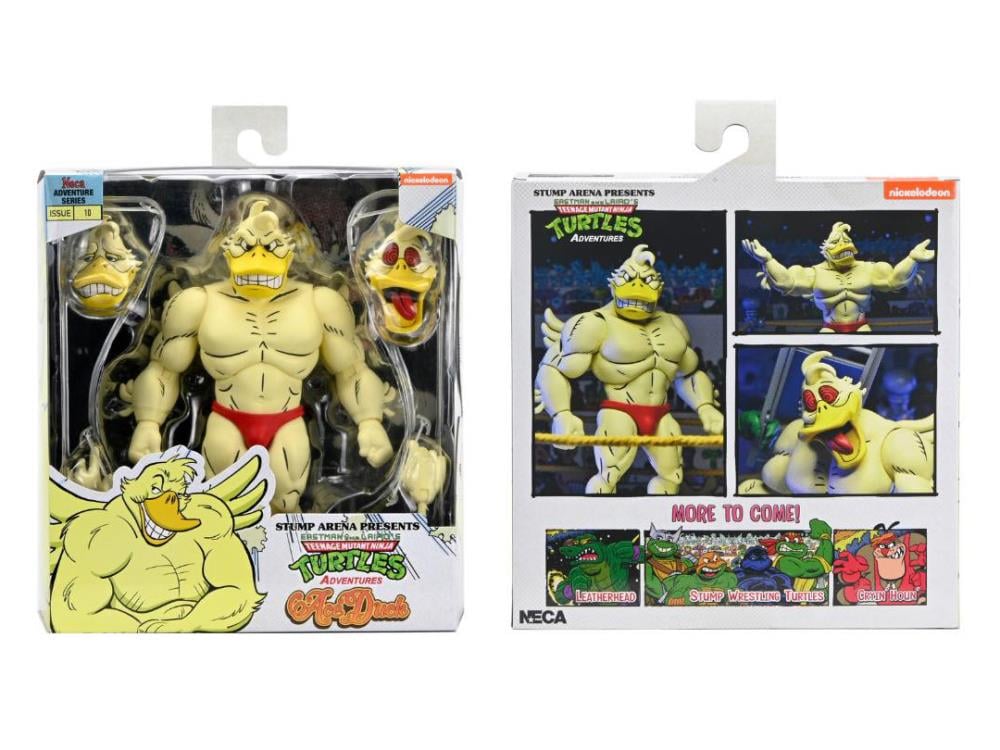 Teenage Mutant Ninja Turtles Adventures Stump Wrestling Ace Duck (Archie Comics) Action Figure Gallery Image 10