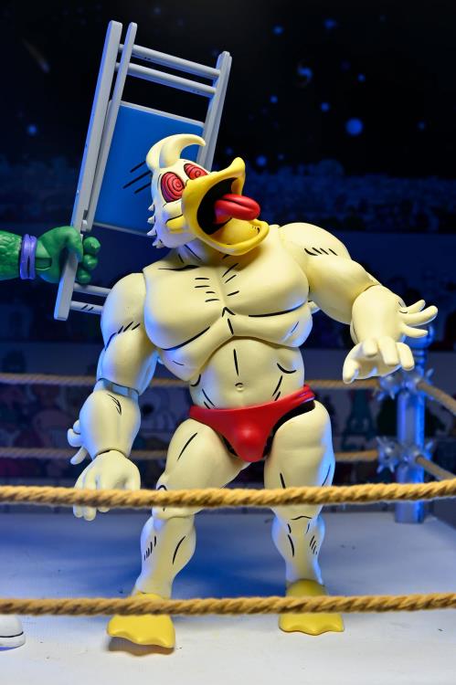 Teenage Mutant Ninja Turtles Adventures Stump Wrestling Ace Duck (Archie Comics) Action Figure Gallery Image 6