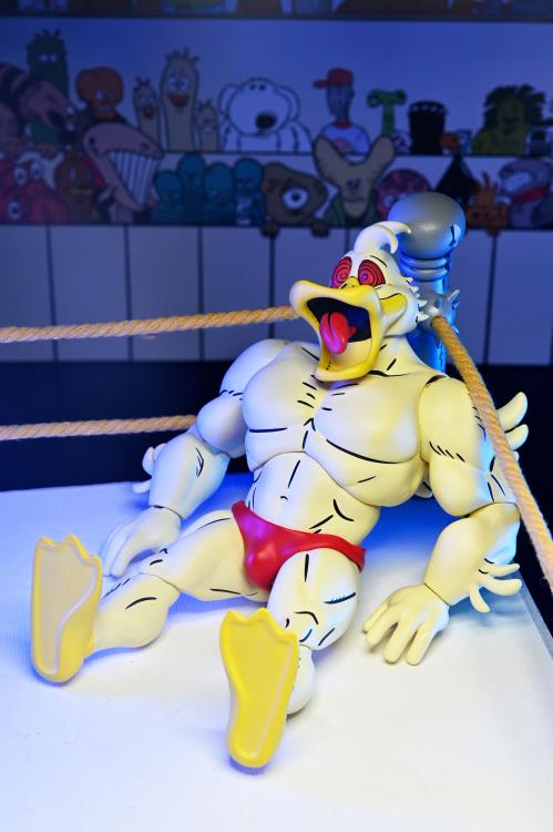 Teenage Mutant Ninja Turtles Adventures Stump Wrestling Ace Duck (Archie Comics) Action Figure Gallery Image 8