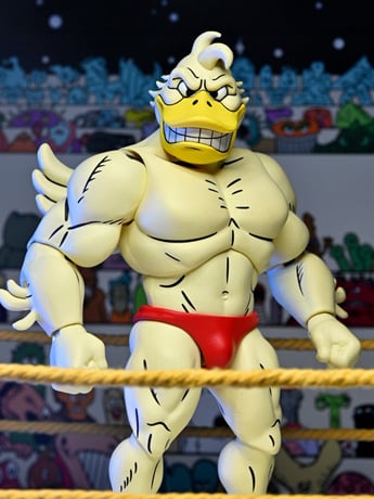 Teenage Mutant Ninja Turtles Adventures Stump Wrestling Ace Duck (Archie Comics) Action Figure Gallery Image 2