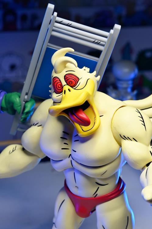 Teenage Mutant Ninja Turtles Adventures Stump Wrestling Ace Duck (Archie Comics) Action Figure Gallery Image 7