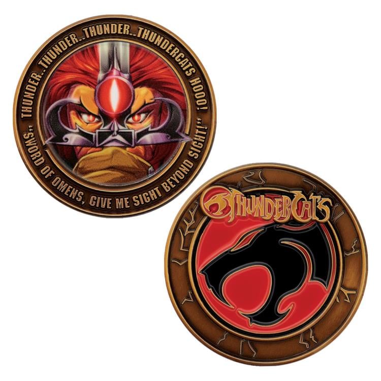 ThunderCats 40th Anniversary Lion-O Limited Edition Collectible Coin Gallery Image 5
