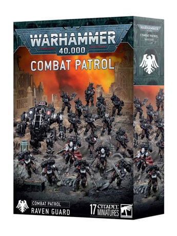 Warhammer 40,000: Raven Guard: Combat Patrol Citadel Miniature Set