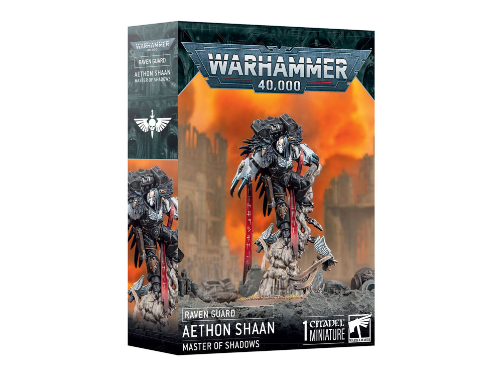 Warhammer 40,000: Raven Guard: Aethon Shaan Citadel Miniature Gallery Image 1