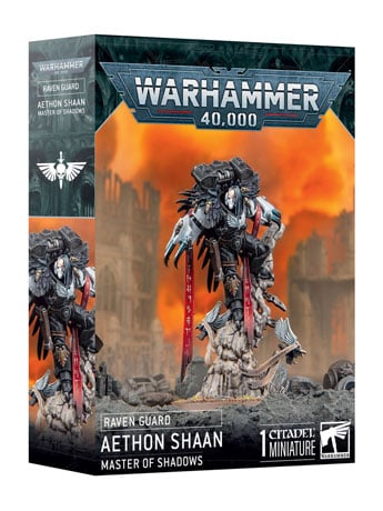 Warhammer 40,000: Raven Guard: Aethon Shaan Citadel Miniature Gallery Image 2