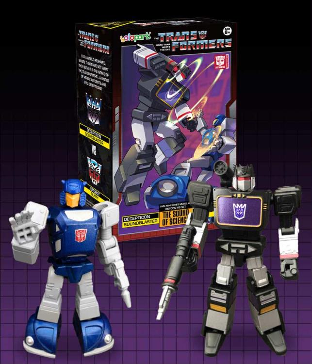 Transformers Soundblaster vs. Glyph BotCon 2025 Exclusive Advanced Model Kit Set Gallery Image 3