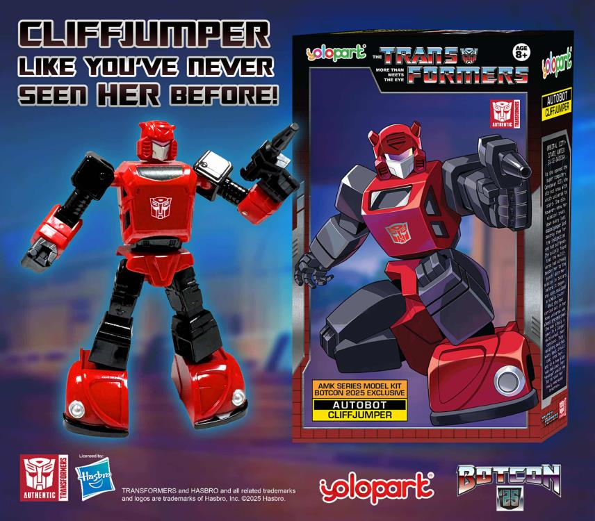 Transformers Cliffjumper BotCon 2025 Exclusive Advanced Model Kit Gallery Image 3