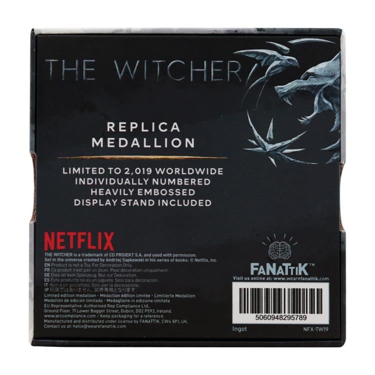 The Witcher (Netflix) Geralt's Medallion Limited Edition Replica Gallery Image 9