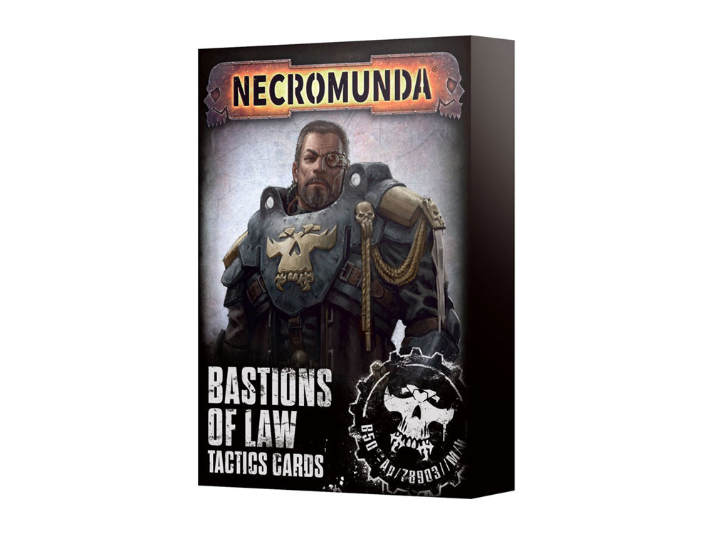 Necromunda Bastions of Law Tactics Cards Gallery Image 1