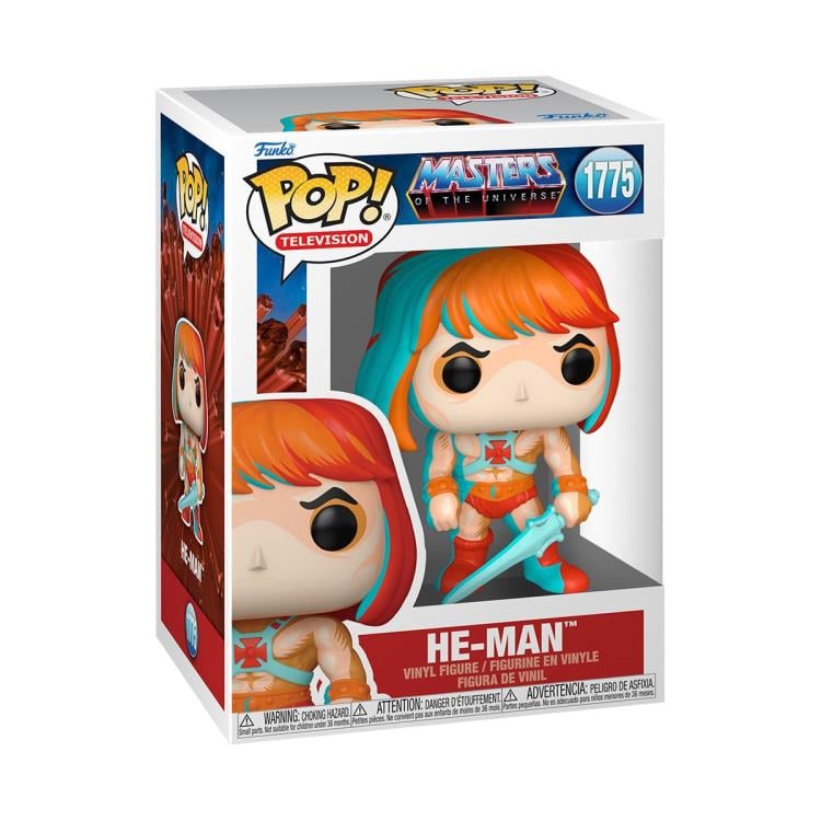Masters of the Universe Pop! Television #1775 He-Man (Comic Deco) Gallery Image 4