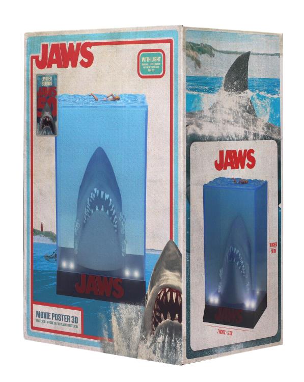 Jaws 50th Anniversary 3D Movie Poster Light-Up Figure Gallery Image 10