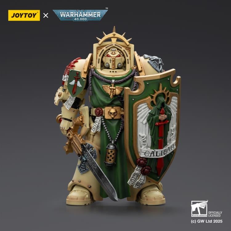 Warhammer 40,000 Dark Angels Deathwing Knight 1 with Power Sword, Storm Shield, and Teleport Homer 1/18 Scale Action Figure Gallery Image 4