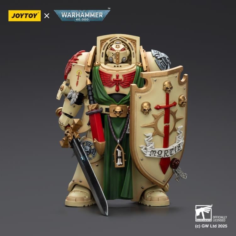 Warhammer 40,000 Dark Angels Deathwing Knight 3 with Power Sword and Storm Shield 1/18 Scale Action Figure Gallery Image 4