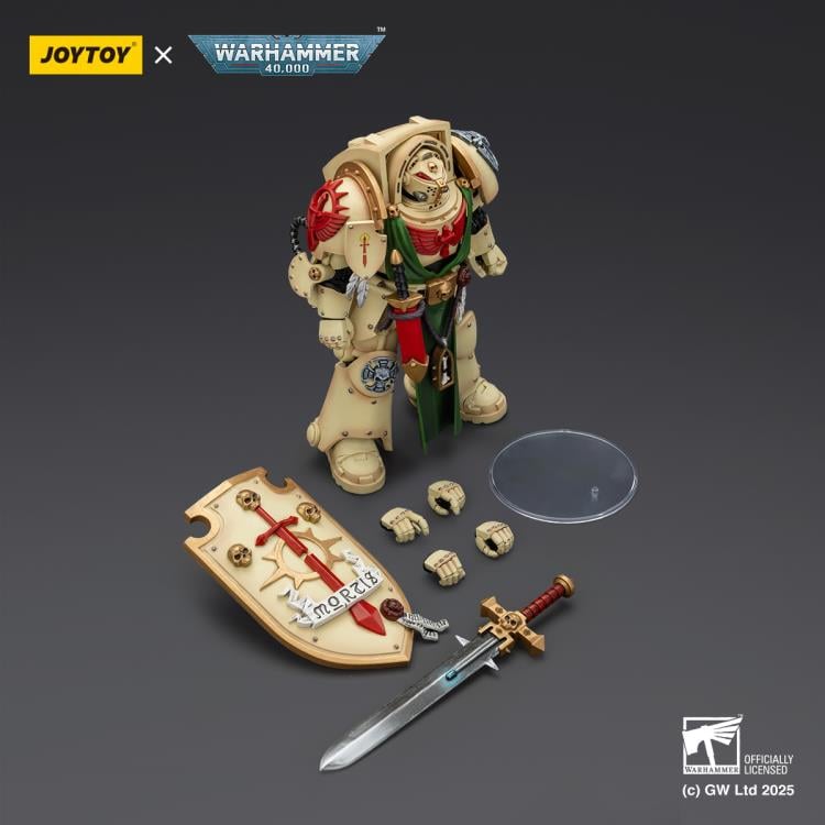 Warhammer 40,000 Dark Angels Deathwing Knight 3 with Power Sword and Storm Shield 1/18 Scale Action Figure Gallery Image 11