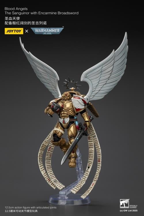 Warhammer 40,000 Blood Angels The Sanguinor with Encarmine Broadsword 1/18 Scale Action Figure Gallery Image 10