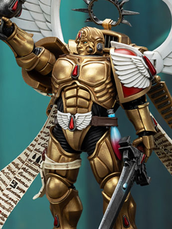 Warhammer 40,000 Blood Angels The Sanguinor with Encarmine Broadsword 1/18 Scale Action Figure Gallery Image 2