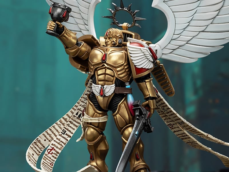 Warhammer 40,000 Blood Angels The Sanguinor with Encarmine Broadsword 1/18 Scale Action Figure Gallery Image 1