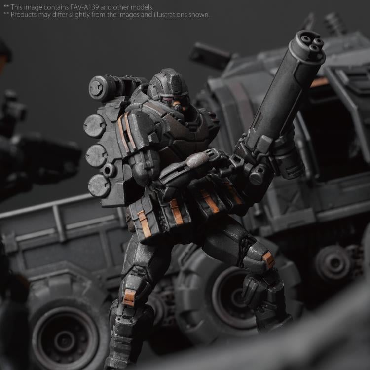 Acid Rain FAV-A139 Lieutenant Wolfdog 1/18 Scale Action Figure Gallery Image 8
