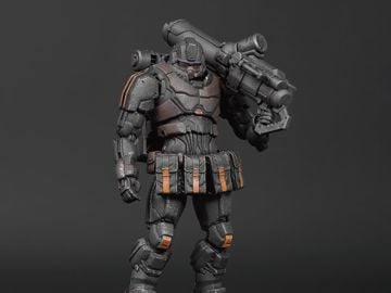 Acid Rain FAV-A82 Ratko Action Figure