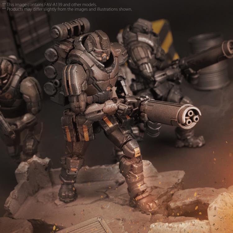 Acid Rain FAV-A139 Lieutenant Wolfdog 1/18 Scale Action Figure Gallery Image 9