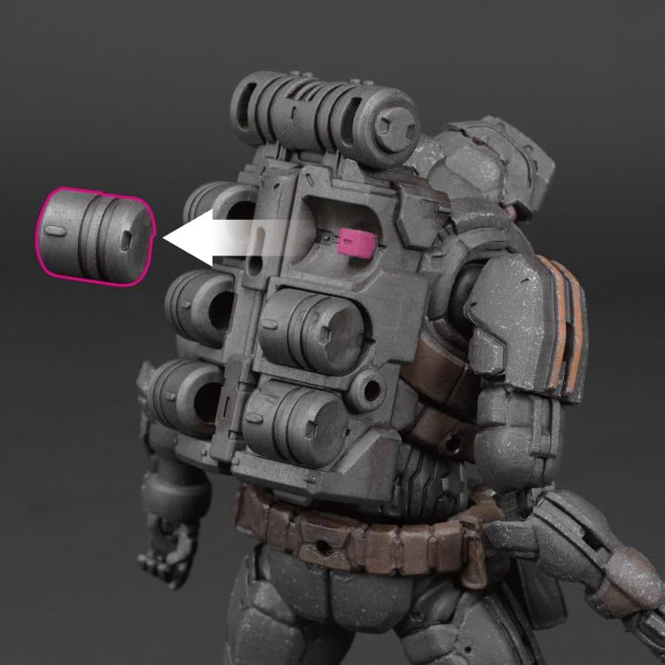 Acid Rain FAV-A139 Lieutenant Wolfdog 1/18 Scale Action Figure Gallery Image 5