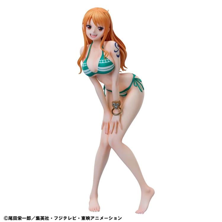 One Piece B-Style Nami (Swim Suit Ver.) 1/4 Scale Figure Gallery Image 4