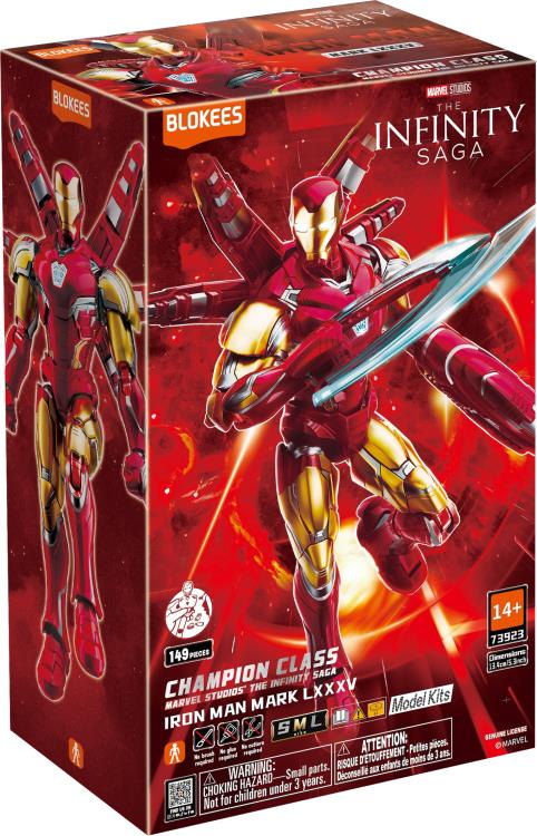 【marvel】アイアンマンセット Marvel Infinity Saga Champion Class CC01 Iron Man MK85 Model Kit