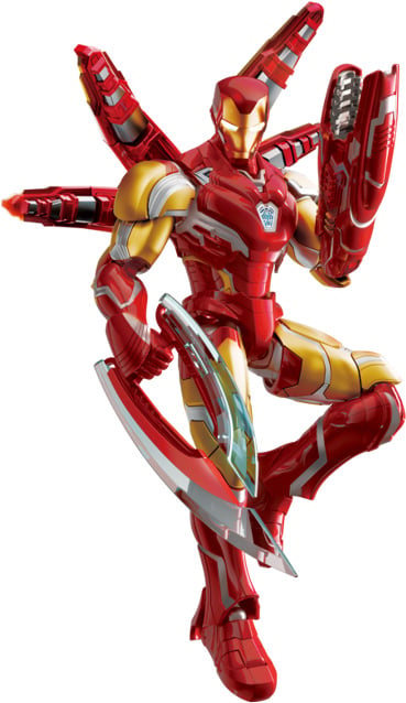 Marvel Infinity Saga Champion Class CC01 Iron Man MK85 Model Kit Gallery Image 3