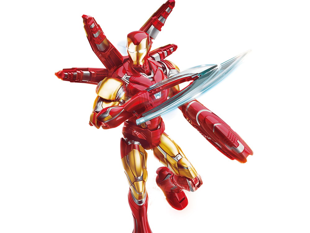 Marvel Infinity Saga Champion Class CC01 Iron Man MK85 Model Kit Gallery Image 1