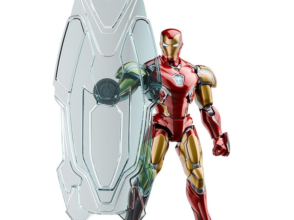 Marvel Infinity Saga Champion Class CC01EX Iron Man MK85 EX Model Kit