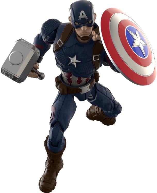 Marvel Infinity Saga Champion Class CC03 Captain America Model Kit Gallery Image 9