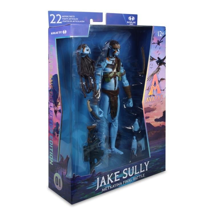 Avatar: Fire and Ash Jake Sully (Metkayina Final Battle) Action Figure Gallery Image 11