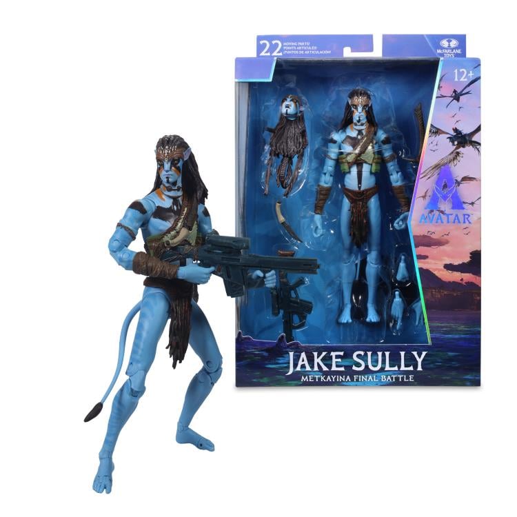 Avatar: Fire and Ash Jake Sully (Metkayina Final Battle) Action Figure Gallery Image 9