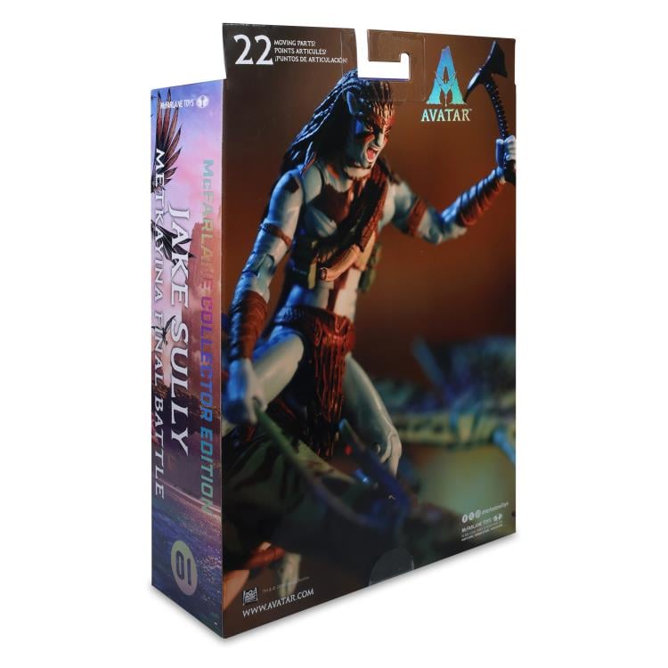 Avatar: Fire and Ash Jake Sully (Metkayina Final Battle) Action Figure Gallery Image 12
