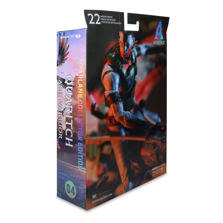 Avatar: Fire and Ash Recom Quaritch (Ash Warrior) Action Figure Gallery Image 13