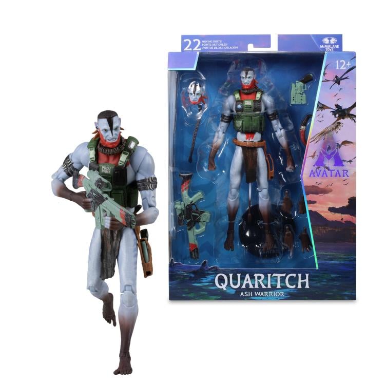 Avatar: Fire and Ash Recom Quaritch (Ash Warrior) Action Figure Gallery Image 10