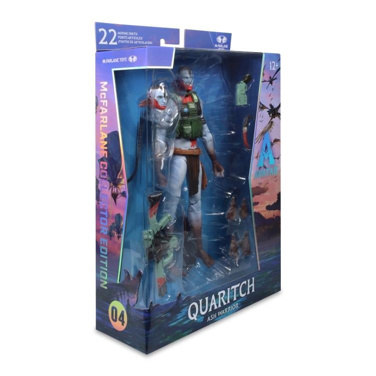 Avatar: Fire and Ash Recom Quaritch (Ash Warrior) Action Figure Gallery Image 12
