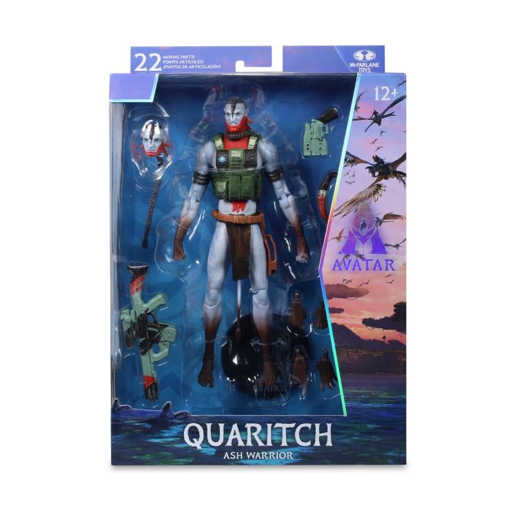 Avatar: Fire and Ash Recom Quaritch (Ash Warrior) Action Figure Gallery Image 11