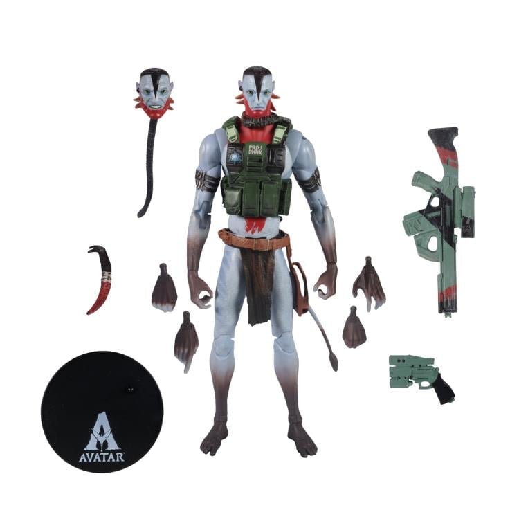 Avatar: Fire and Ash Recom Quaritch (Ash Warrior) Action Figure Gallery Image 9