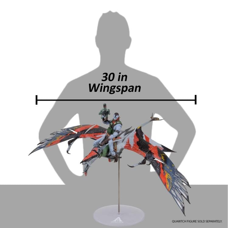 Avatar: Fire and Ash Quaritch's Banshee Action Figure Gallery Image 10