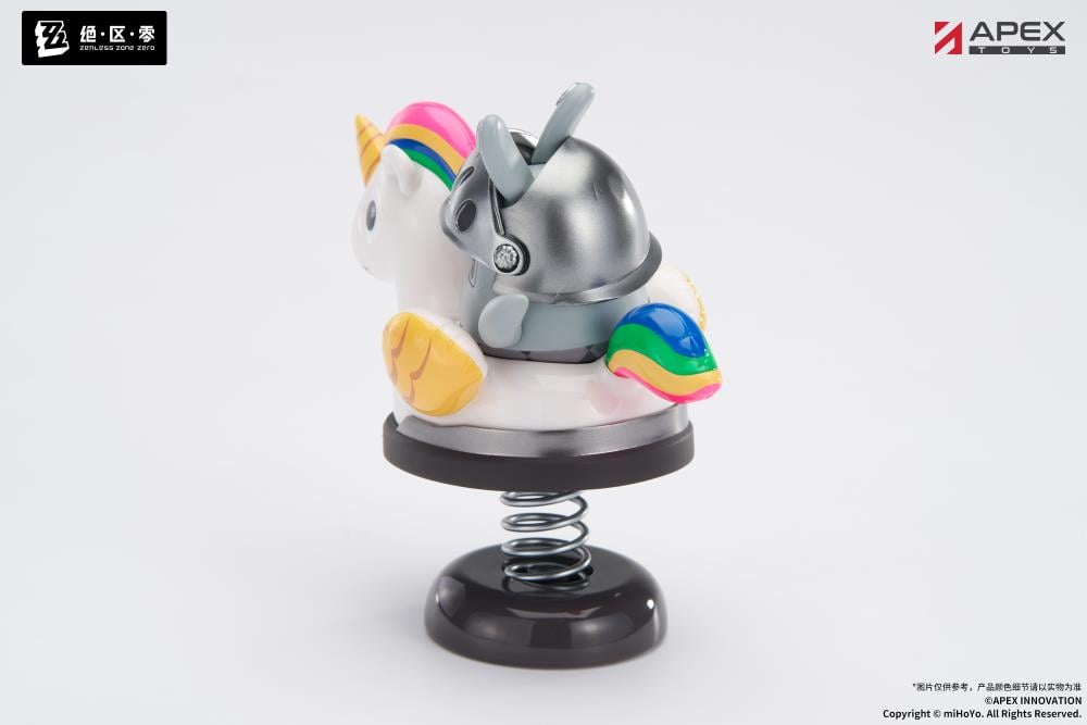 Zenless Zone Zero Happy Shake Knightboo Bangboo Springy Chibi Figure