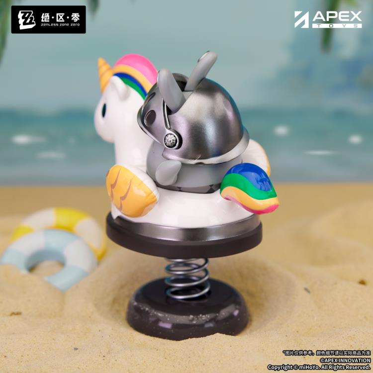Zenless Zone Zero Happy Shake Knightboo Bangboo Springy Chibi Figure