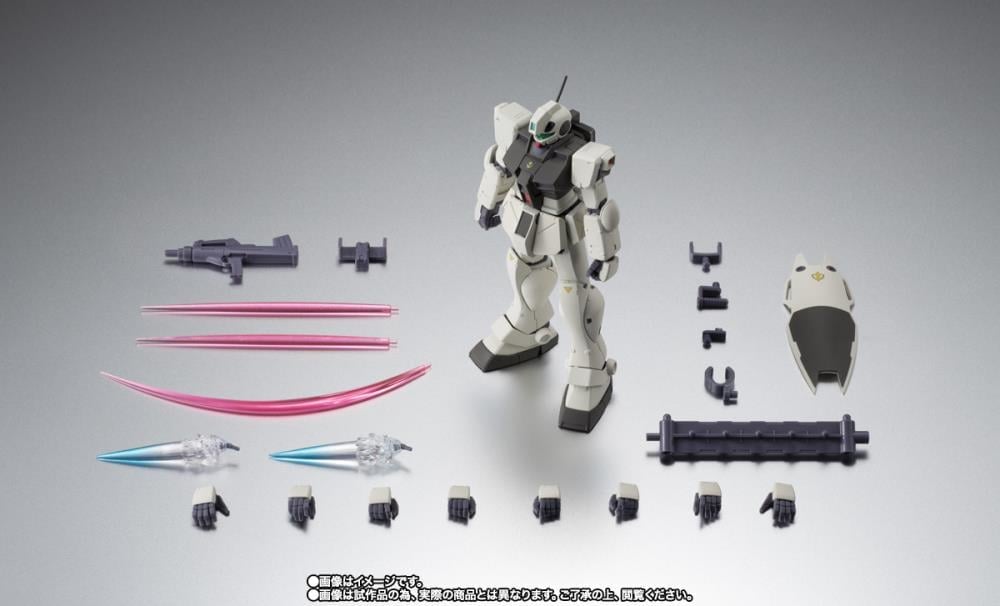 Mobile Suit Gundam 0080: War in the Pocket Robot Spirits RGM-79G GM Command (Ver. A.N.I.M.E. Colony Type Ver.) Exclusive Action Figure Gallery Image 12