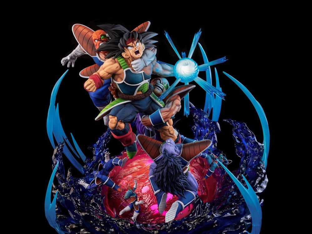 Dragon Ball Z Ultra HQS Bardock 1/4 Scale Statue Gallery Image 1