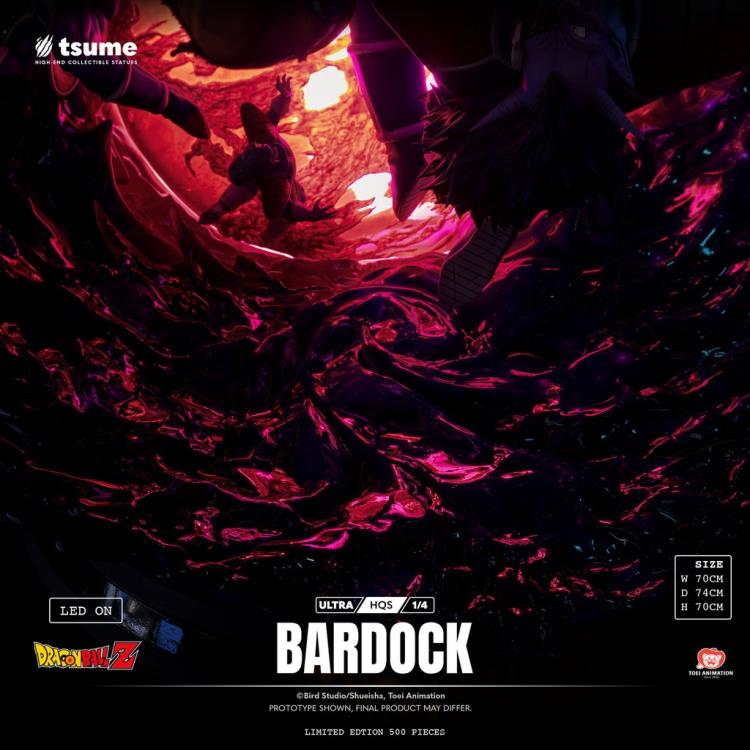 Dragon Ball Z Ultra HQS Bardock 1/4 Scale Statue Gallery Image 20