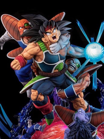 Dragon Ball Z Ultra HQS Bardock 1/4 Scale Statue Gallery Image 2