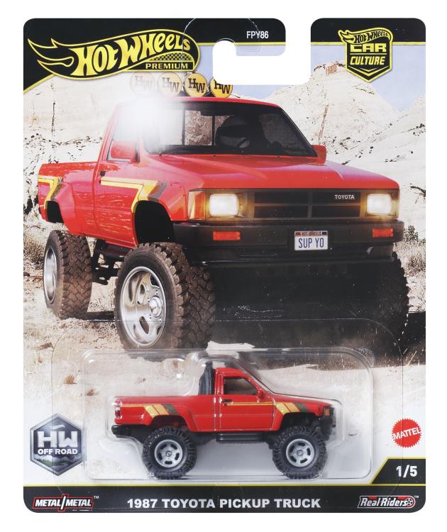 Hot Wheels Premium Car Culture 1987 Toyota Pickup Truck Gallery Image 7